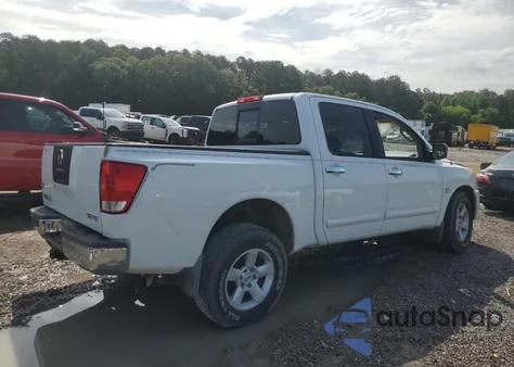 2004 Nissan Titan Xe z USA, uszkodzony, nr VIN 1N6AA07A84N557244